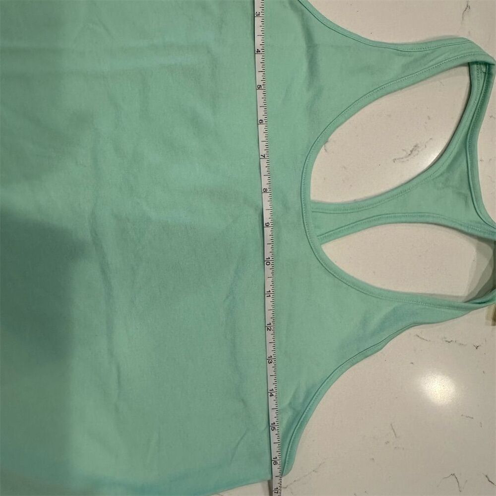 All in Motion Women's Mint Green Racerback Tank Top XS Sleeveless Casual Summer - Picture 6 of 10